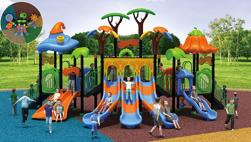 Best brand Commercial playground Slides for Sale with low price