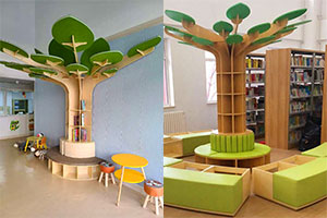 Reading Tree Bookshelf Kids Library Reading Room Furniture For Sale
