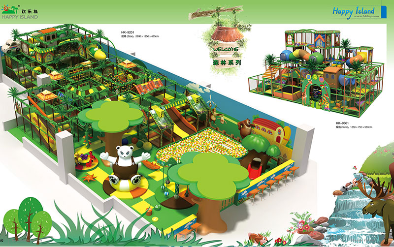 Forest Theme Park Playground