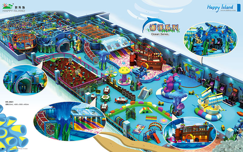 Ocean Theme Park Playground OEM ODM