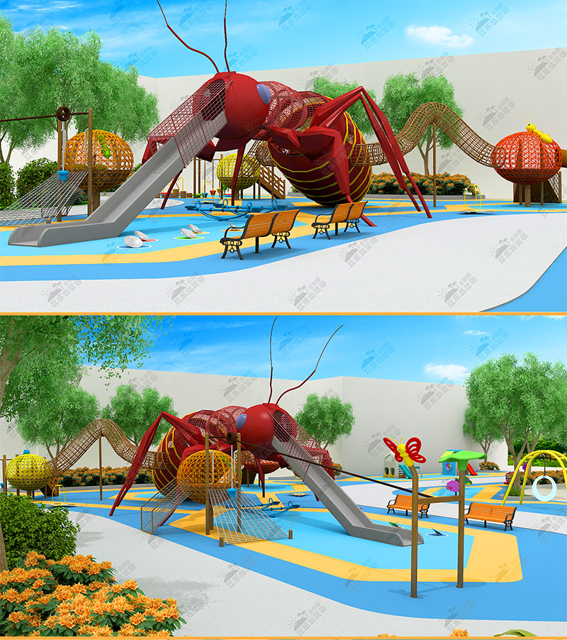 Red Ant Slide Playground