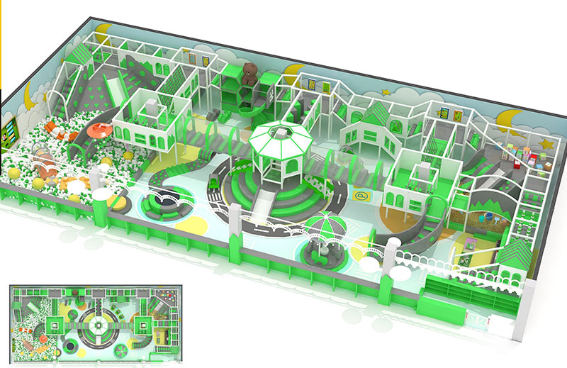 indoor playground equipment design for sale