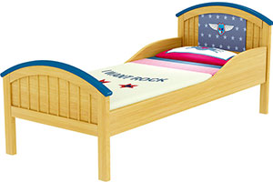 Preschool Kids Nursery Wooden Children Bed For Sale