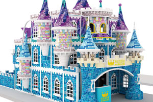Customizable Snow World Theme Playground Castle For Sale