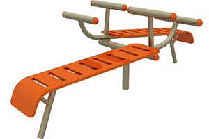 Double Sit-Up Board Bench For Sale Outdoor Fitness Equipment