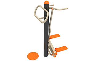 2 Person Static Combo Stepper Hip Twister For Park
