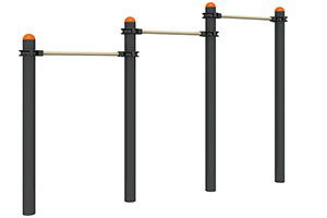 Horizontal Pull Up Bars Fitness Equipment Factory Low Price