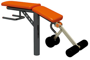 Outdoor Fitness Prone Leg Curl Machine For Sale