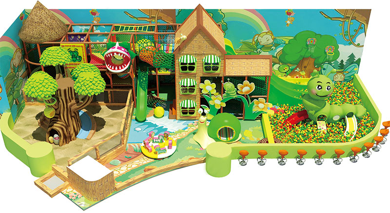 Forest Theme Playground Equipment Customization 