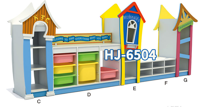 Cheap Kindergarten Multifunctional Cabinet For Sale