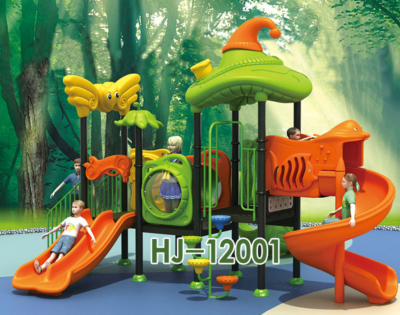 Outdoor Playground Plastic Kids Safe Slide for sale