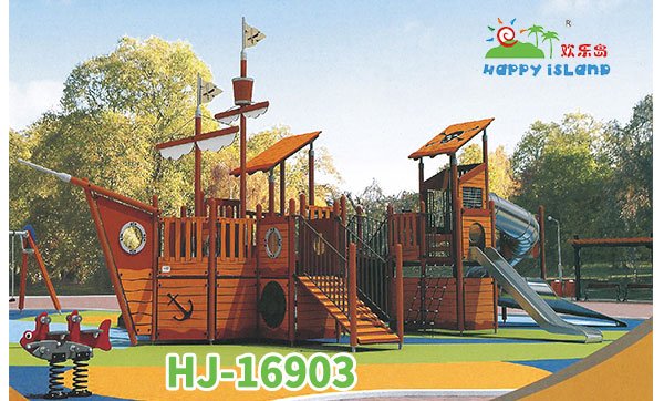  Pirate Ship Slide playground Oem Odm