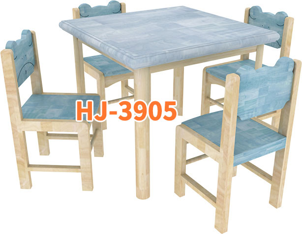 Square Table Chairs Set For Sale